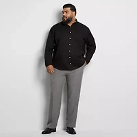 Van Heusen Everyday Defense Mens Stretch Fabric Straight Fit Big and Tall Ankle Pant