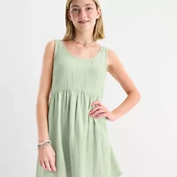 Hurley Womens Sleeveless Juniors Fit + Flare Dress