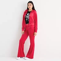 Juicy By Couture Womens Hooded Lightweight Juniors Track Jacket