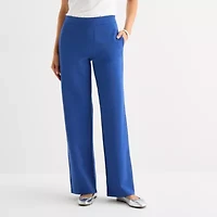 St. John's Bay Womens Wide Leg Trouser