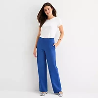 St. John's Bay Womens Wide Leg Trouser
