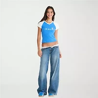 AEROPOSTALE Womens Juniors Low Rise Loose Fit Jean