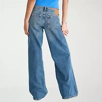 AEROPOSTALE Womens Juniors Low Rise Loose Fit Jean