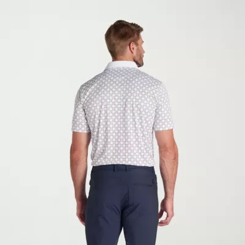 PUMA Mens Regular Fit Short Sleeve Polo Shirt
