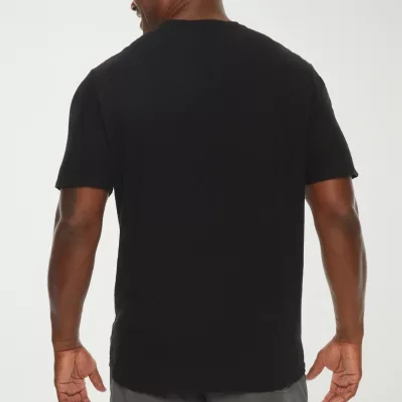 mutual weave Mens Crew Neck Short Sleeve Big and Tall T-Shirt