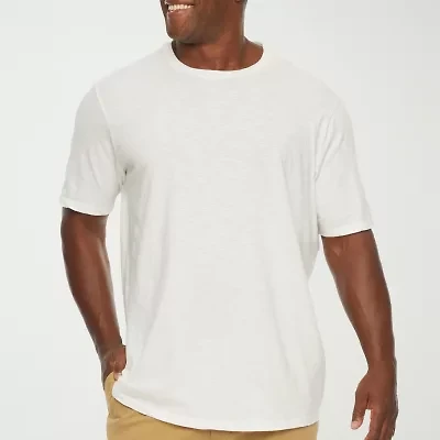 mutual weave Mens Crew Neck Short Sleeve Big and Tall T-Shirt