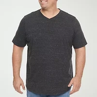 mutual weave Mens V Neck Short Sleeve Big and Tall T-Shirt