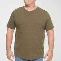 mutual weave Mens V Neck Short Sleeve Big and Tall T-Shirt