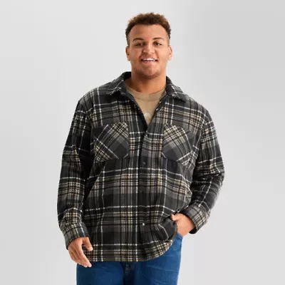 Arizona Mens Heavyweight Big and Tall Puffer Jacket
