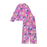 Little & Big Kid Girls Bluey Long Sleeve 2-pc. Pajama Sets