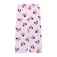 Disney Collection Little & Big Kid Girls Minnie Mouse Short Sleeve 2-pc. Pajama Sets