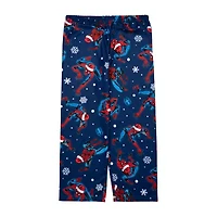 Disney Collection Little & Big Kid Boys Spiderman Long Sleeve 2-pc. Pajama Sets