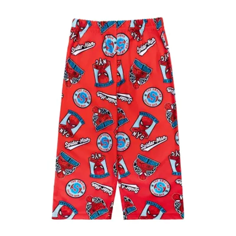 Disney Collection Toddler Boys Spiderman Long Sleeve 2-pc. Pajama Sets