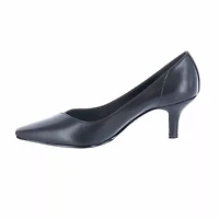 Easy Street Chiffon Womens Pointed Stiletto Heel Pumps