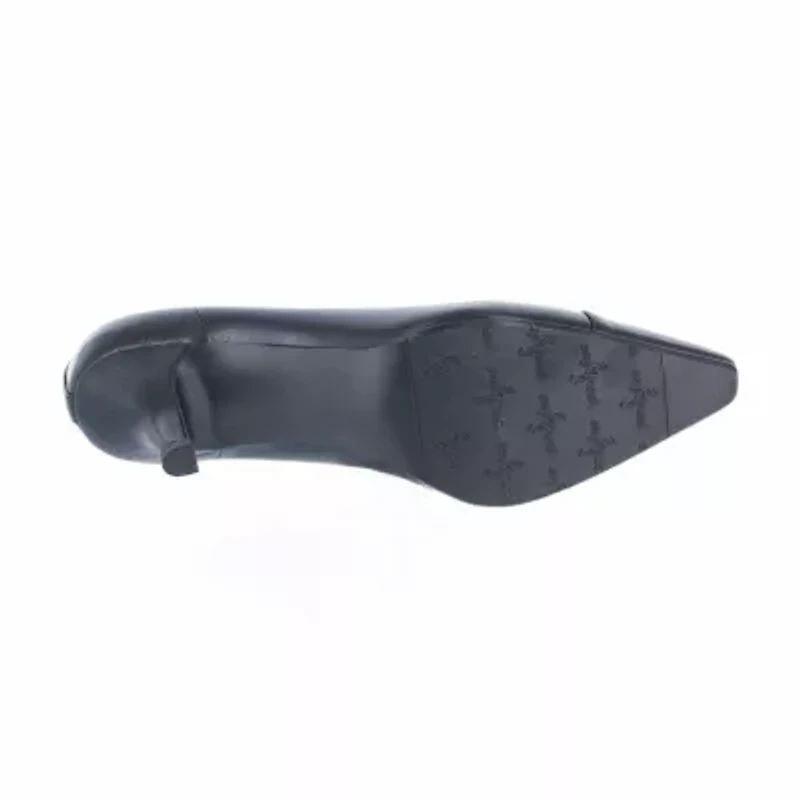 Easy Street Chiffon Womens Pointed Stiletto Heel Pumps
