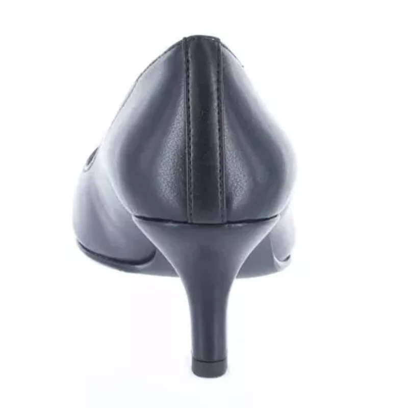 Easy Street Chiffon Womens Pointed Stiletto Heel Pumps