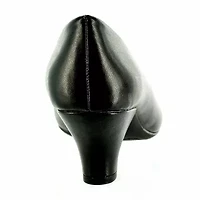 Easy Street Fabulous Womens Round Cone Heel Pumps