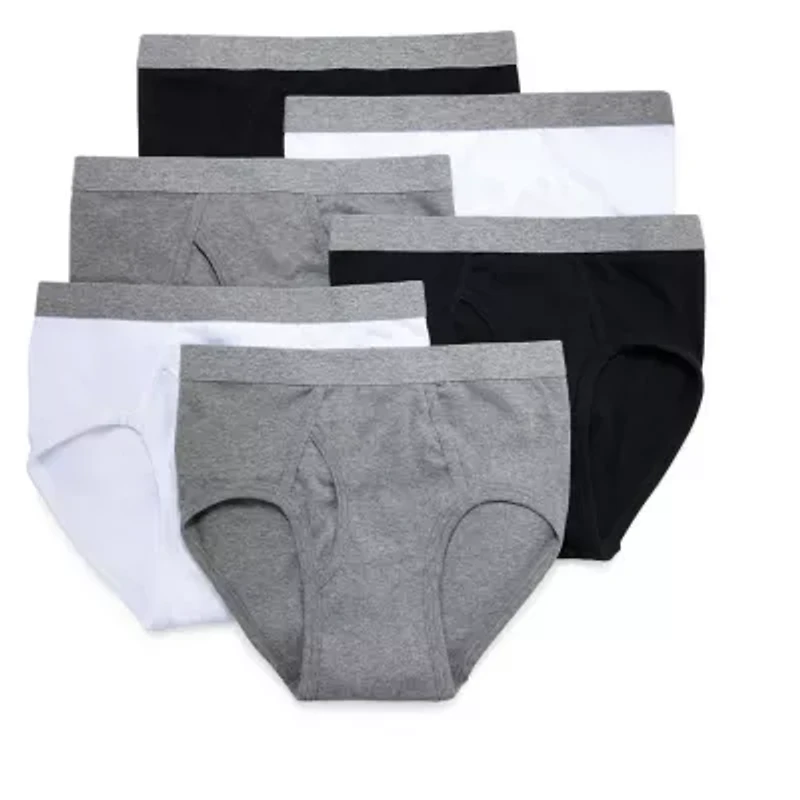 Stafford Low-Rise Mens 6 Pack Briefs 325616