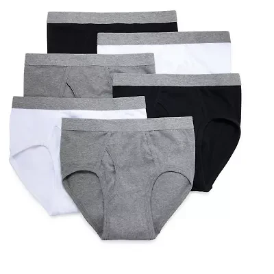 Stafford Low-Rise Mens 6 Pack Briefs 325616