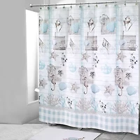 Avanti Farmhouse Shell Shower Curtain