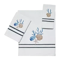 Avanti Blue Lagoon Embellished Bath Towel