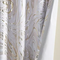 Intelligent Design Natalia Grommet Top Energy Saving 100% Blackout Single Curtain Panel