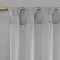 Madison Park Florah Tab Top Sheer Single Curtain Panel