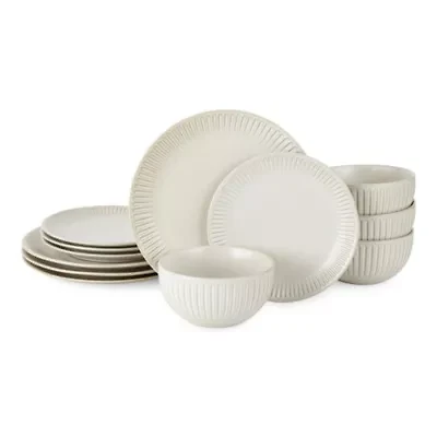 Linden Street Hayward Stoneware 12-pc. Dinnerware Set