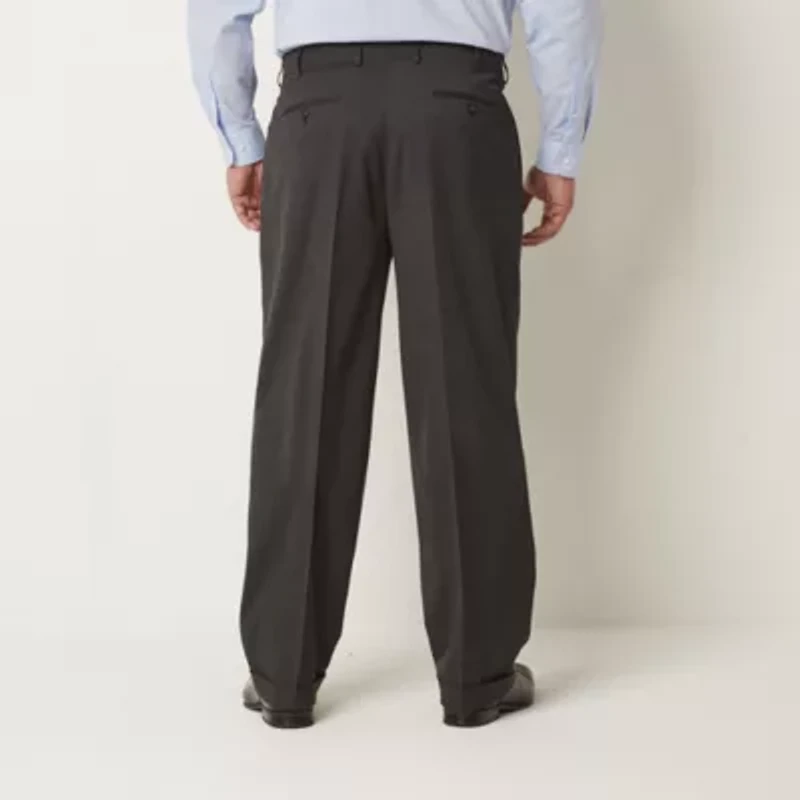 Stafford Coolmax All Season Ecomade Mens Classic Fit Pleated Front Suit Pant