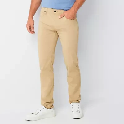 Stylus 5 Pocket Mens Slim Fit Flat Front Pant