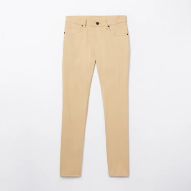 Stylus 5 Pocket Mens Slim Fit Flat Front Pant