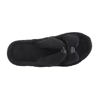 Isotoner Womens Memory Foam Slip-On Slippers