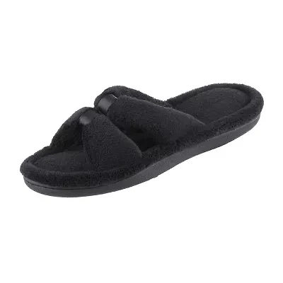 Isotoner Womens Memory Foam Slip-On Slippers
