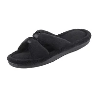 Isotoner Womens Memory Foam Slip-On Slippers