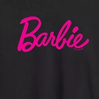 Mens Crew Neck Long Sleeve Barbie Graphic T-Shirt