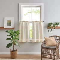 CHF Bridget 2-pc. Rod Pocket Window Tier