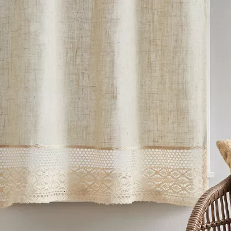 CHF Bridget 2-pc. Rod Pocket Window Tier