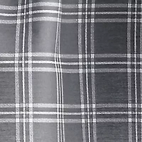 CHF Lodge Plaid Rod Pocket Tailored Valance