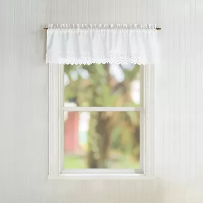 CHF Penny Eyelet Rod Pocket Valance