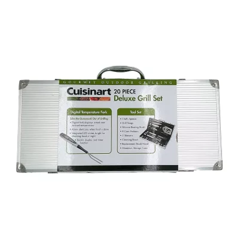 Cuisinart Outdoors Deluxe Tool 20-pc. Grill Set