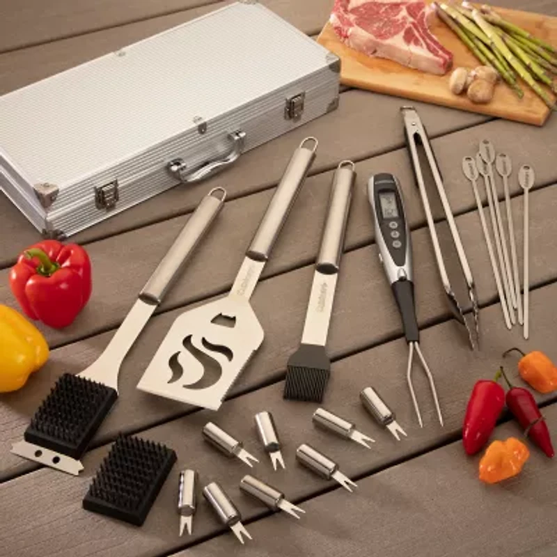 Cuisinart Outdoors Deluxe Tool 20-pc. Grill Set