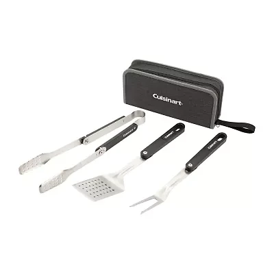 Cuisinart Outdoors Fold Grill Tools 4-pc. Grill Sets