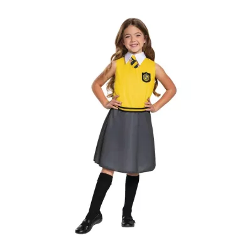 Little & Big Kid Girls Hufflepuff Dress Harry Potter Costume