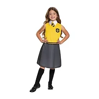 Little & Big Kid Girls Hufflepuff Dress Harry Potter Costume