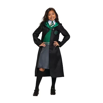 Little & Big Kid Girls Slytherin Dress Harry Potter Costume