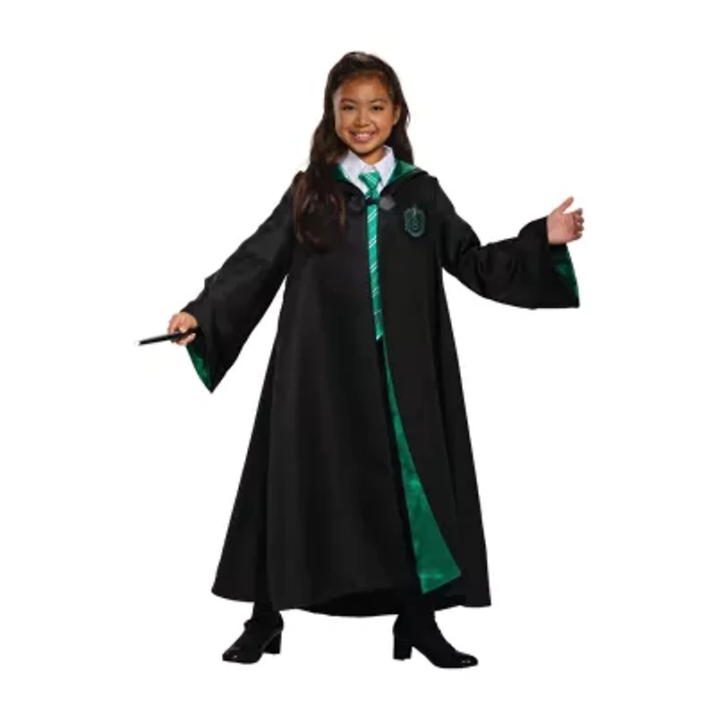 Little & Big Kid Unisex Slytherin Robe Prestige Harry Potter Costume