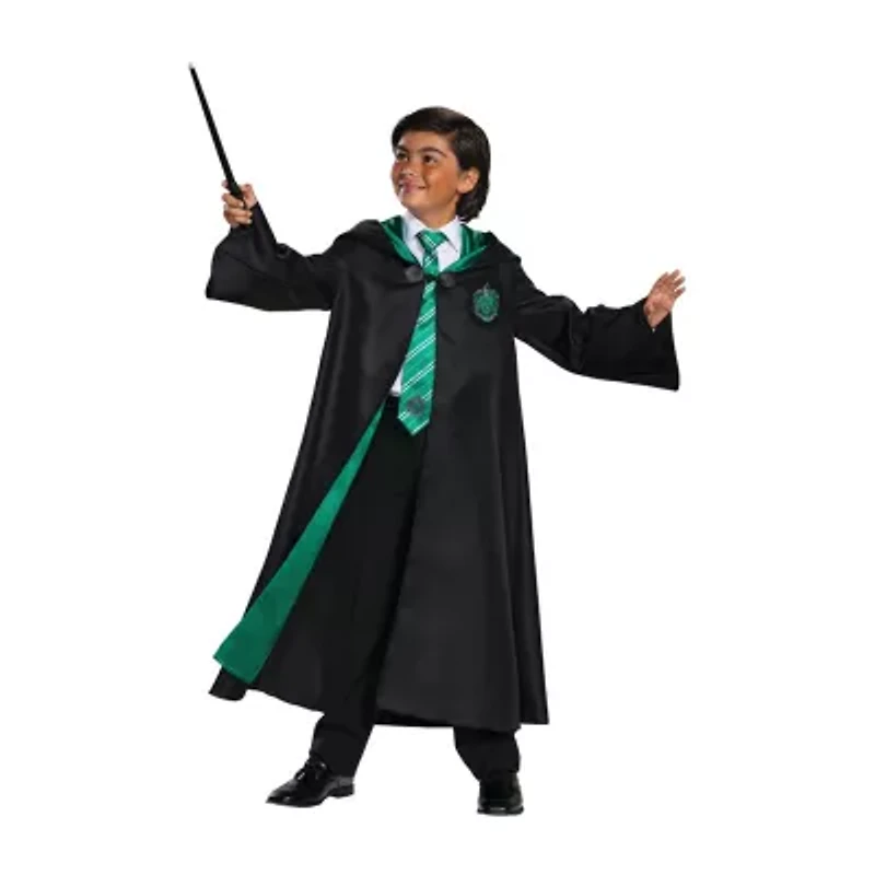 Little & Big Kid Unisex Slytherin Robe Deluxe Harry Potter Costume