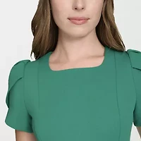 Marc New York Womens Short Sleeve Sheath Dress