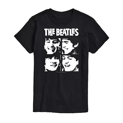 Mens Short Sleeve The Beatles Graphic T-Shirt