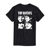 Mens Short Sleeve The Beatles Graphic T-Shirt